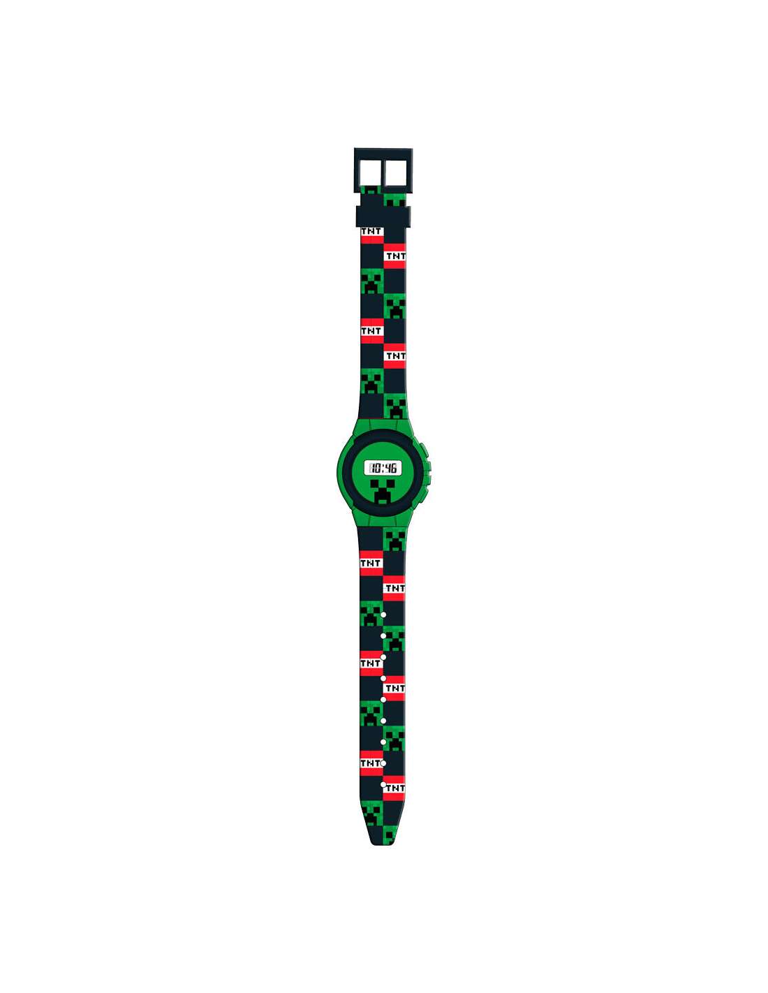 Minecraft   Digitalt   Armbåndsur   Med   Creeper   Og   Tnt