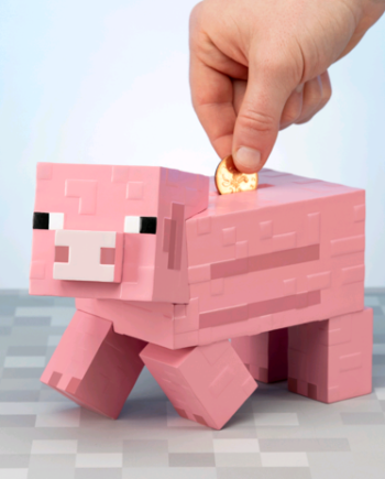 Minecraft   Gris   Sparegris   Geekd   Dk