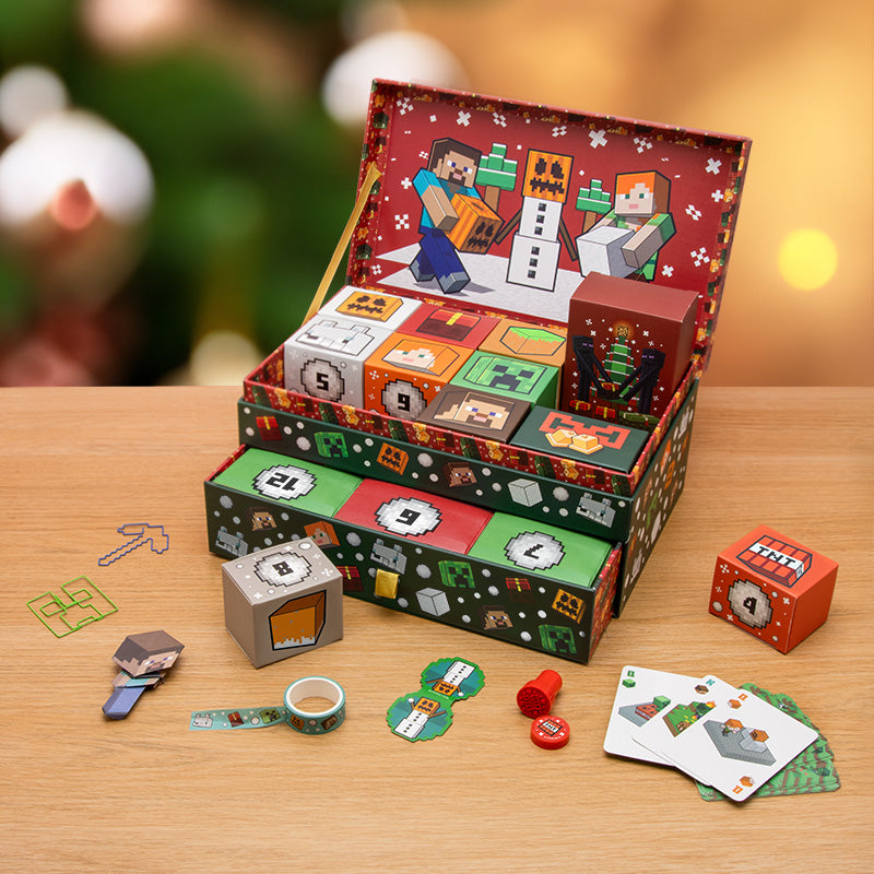 Minecraft   Keepsake   Box   Advent   Calendar   Julekalender   Geekd   Dk