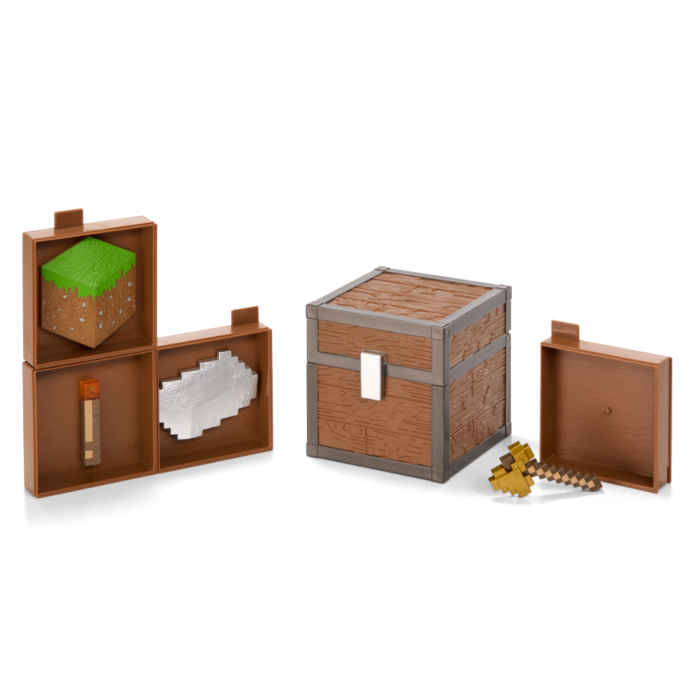 Minecraft   Loot   Chest   Plains     Samlekiste   Med   Tilbehør   Legetøj   Geekd   Dk