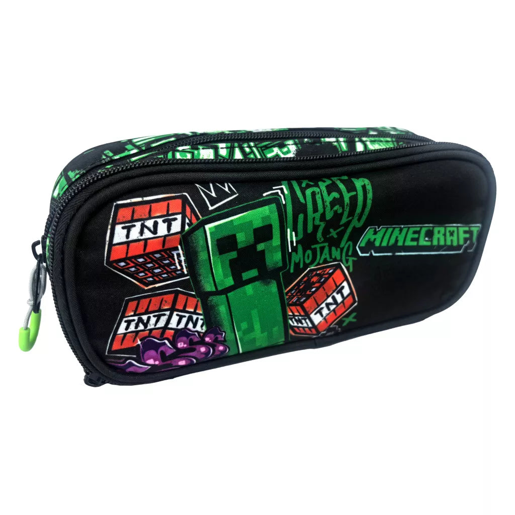 Minecraft   Metro   Art   Penalhus         Rum    23       Cm    Sort    Geekd   Dk