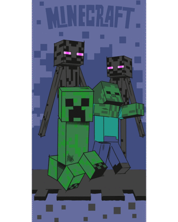 Minecraft   Monsters     Håndklæde   Geekd   Dk
