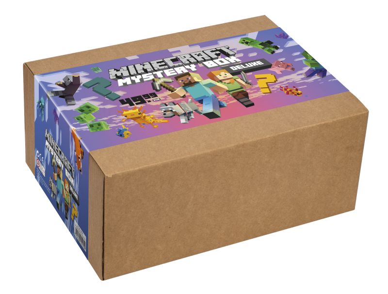 Minecraft   Mystery   Deluxe   Box   Mystery   Box   Geekd   Dk