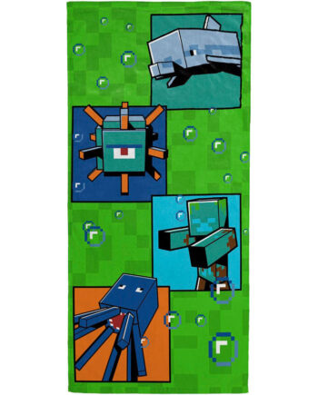 Minecraft   Ocean   Depths   Badehåndklæde   70x140cm
