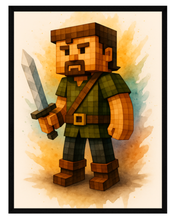 Minecraft   Plakat