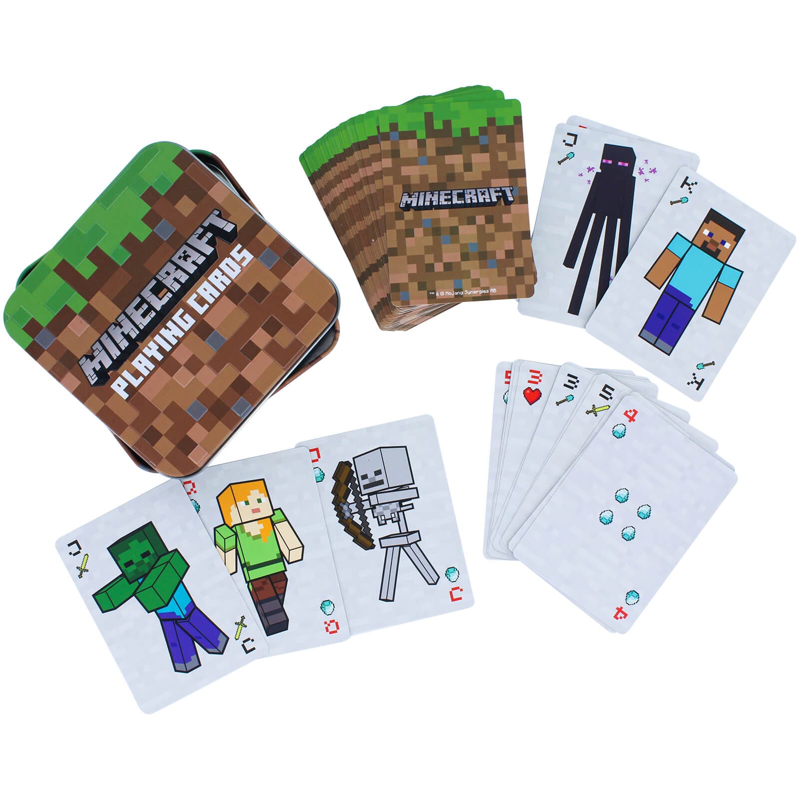Minecraft   Spillekort   Geekd   Dk
