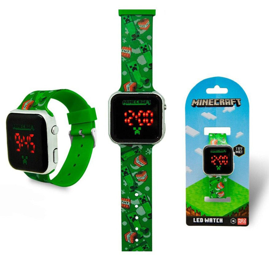 Minecraft   Tnt   Digitalt   Led - Ur