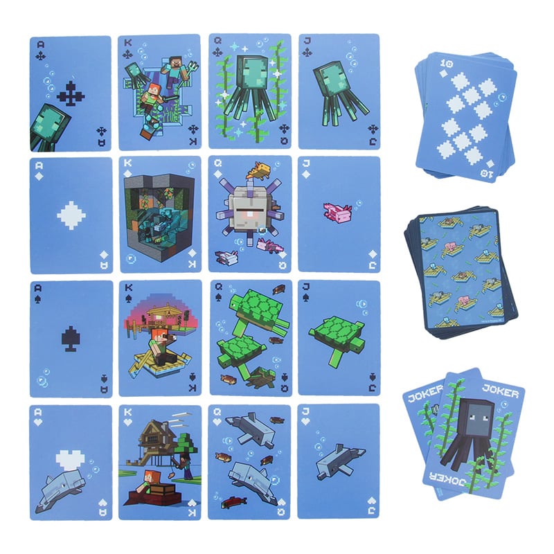 Minecraft   Vandfaste   Spillekort