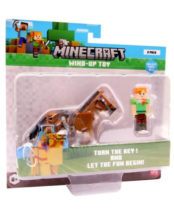 Minecraft   Wind - Up   Horse     Optrækslegetøj   Geekd   Dk
