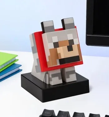 Minecraft   Wolf   Icon   Light   Lampe   Geekd   Dk
