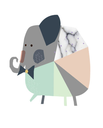 Mini   Mize   Elefant   Af   Plakatwerket