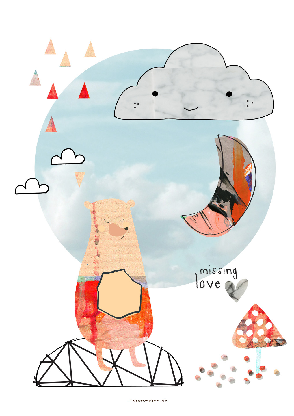 Missing   Love   Girl   Af   Plakatwerket