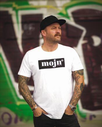 Mojn   Hvid   Sort   S