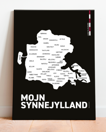 Mojn   Synnejylland   50x70   Sort