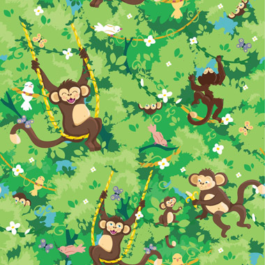 Monkeys   Af   Illux   Kids