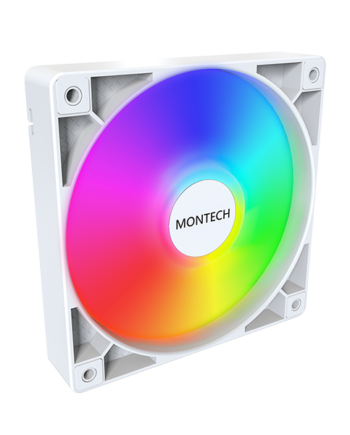 Montech   Gf120   Argb   Pwm   Hvid