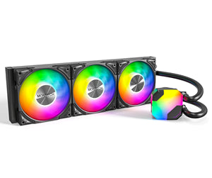Montech   Hyper   Flow   Argb   360   Aio    Sort