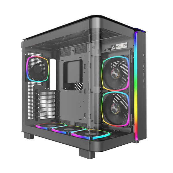 Montech   King   95   Pro   Sort -   Curved   Glas