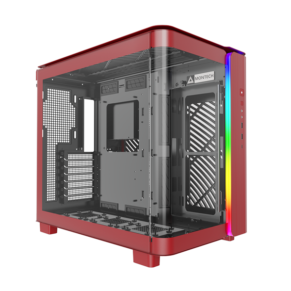 Montech   King   95   Rød    Curved   Glas