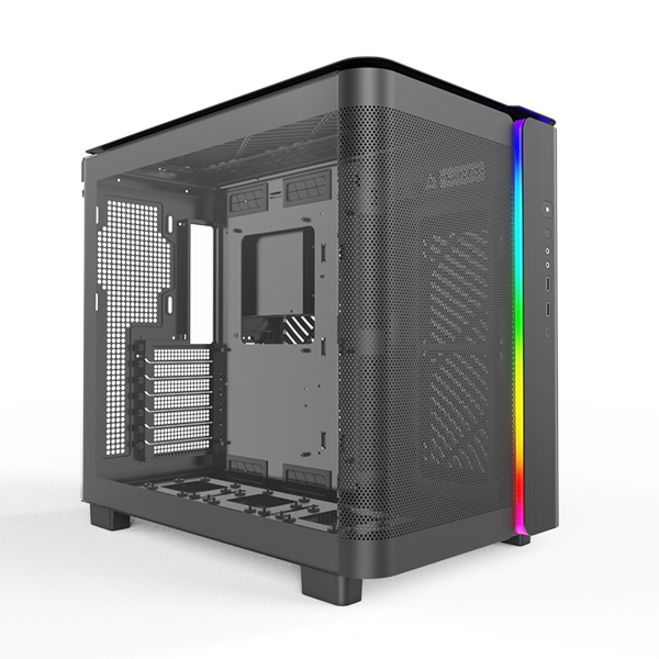 Montech   King   95   Sort -  Curved   Glas