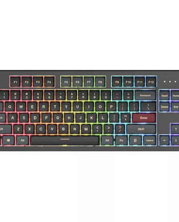 Montech   Mkey   Tkl   Darkness   Gateron   G   Pro           Rød   Sort   Rød   Tastatur   Geekd   Dk