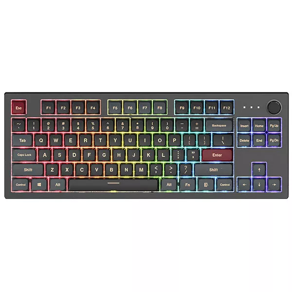 Montech   Mkey   Tkl   Darkness   Gateron   G   Pro           Rød   Sort   Rød   Tastatur   Geekd   Dk