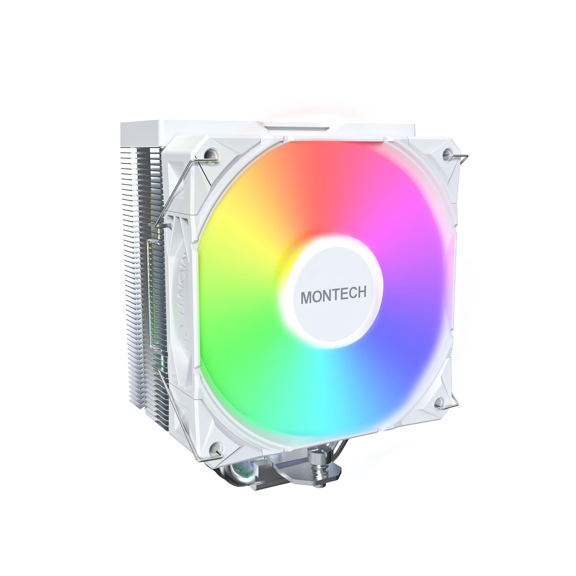 Montech   Nx400   Argb    Single   Tower        Hp   Cpu   Cooler    White   Cpu   Køler   Geekd   Dk