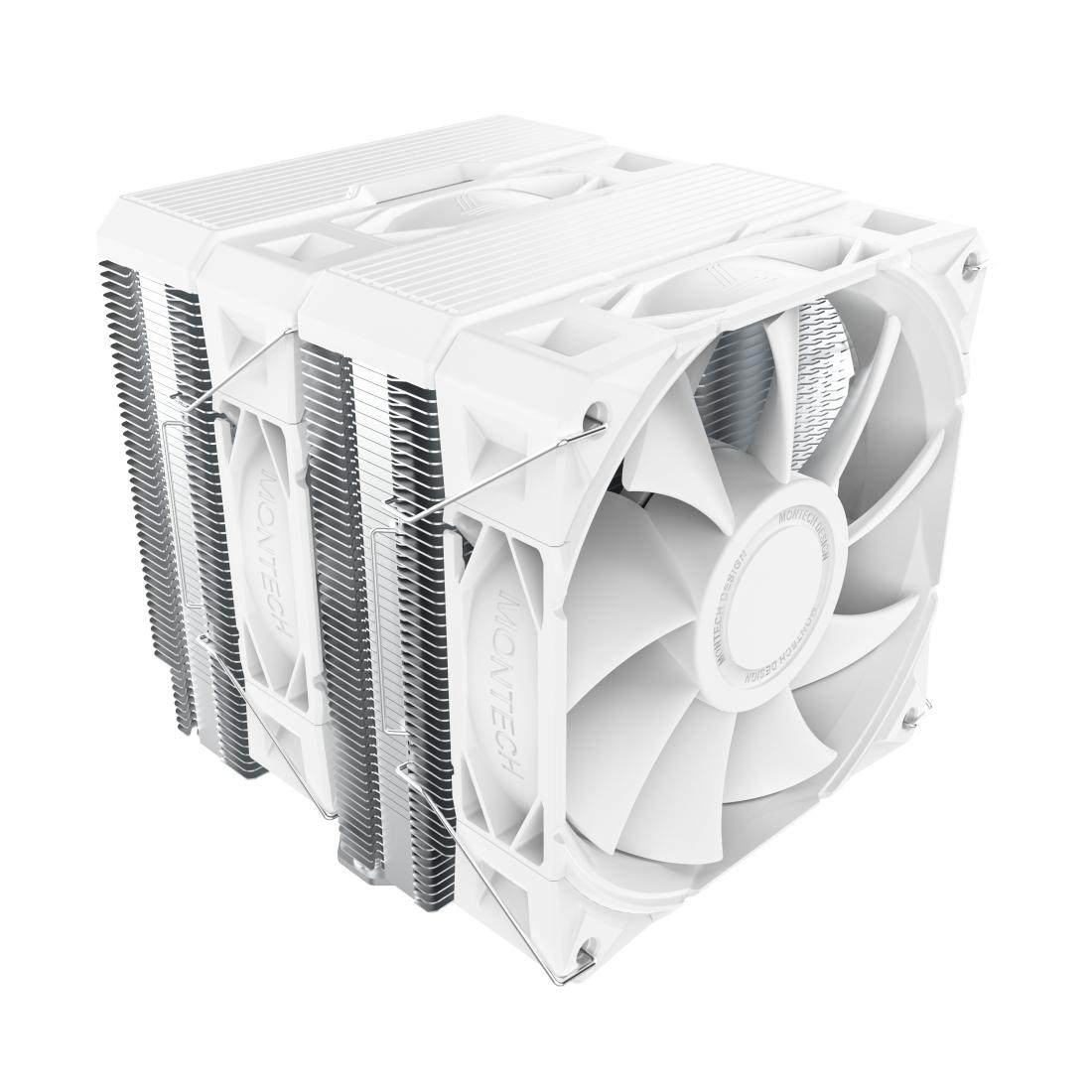 Montech   Nx600    Dual   Tower        Hp   Cpu   Cooler    White   Cpu   Køler   Geekd   Dk