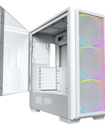 Montech   Sky   Two   Gx   White   Midi - Tower    E - Atx    3x   Argb   Pwm   Fans