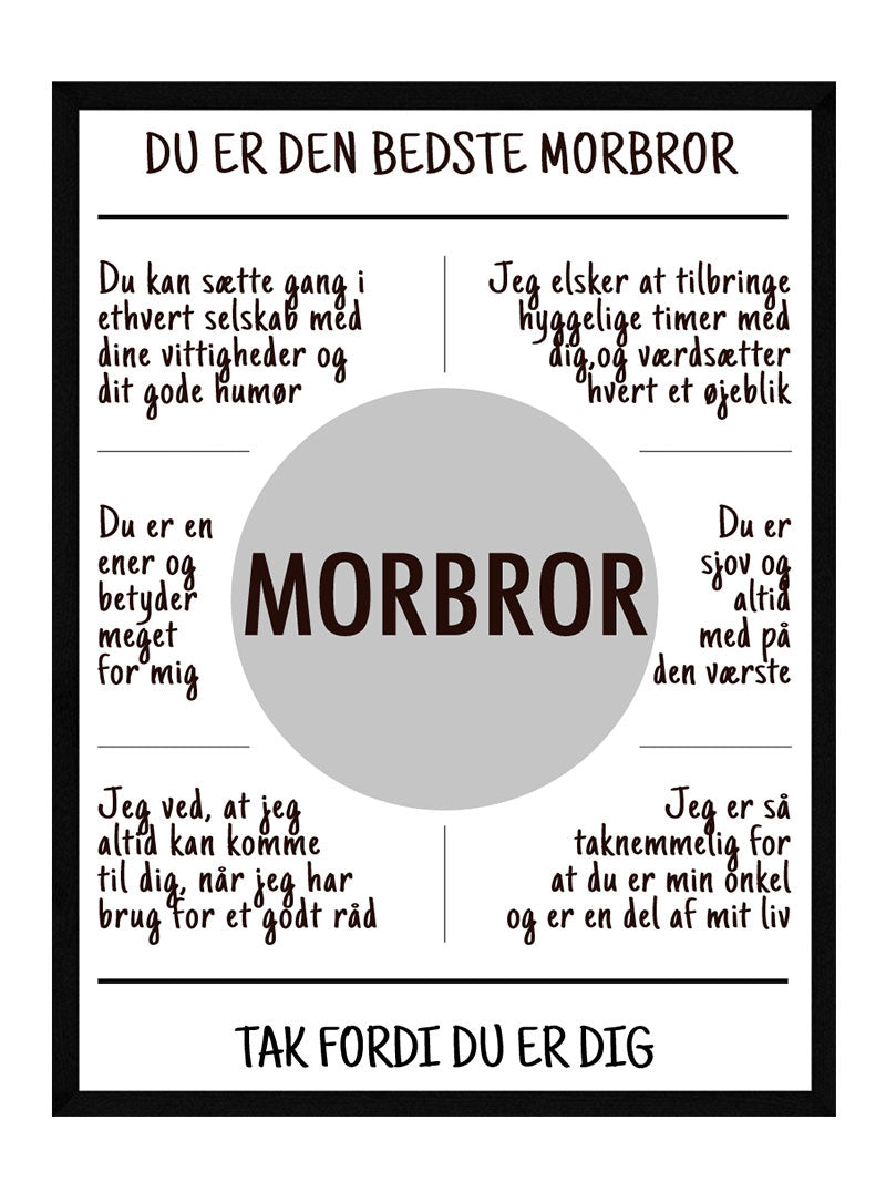 Morbror   Plakat
