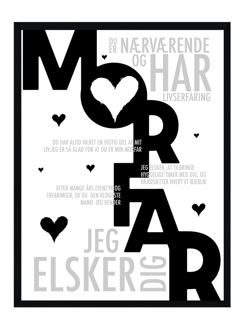 Morfar   Plakat   Personlig   Plakat