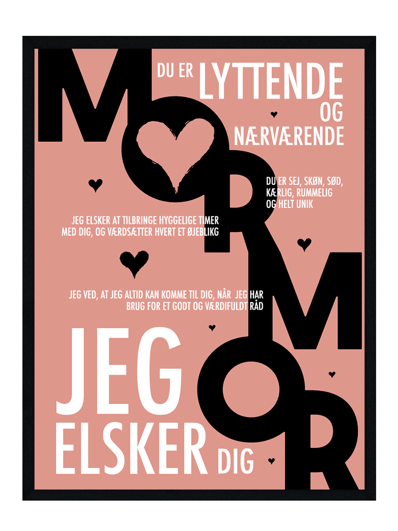 Mormor   Plakat   Personlig   Plakat