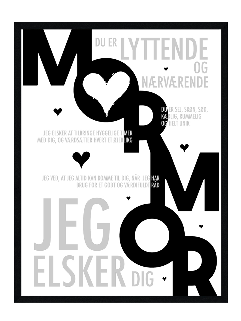 Mormor   Plakat   Personlig   Plakat