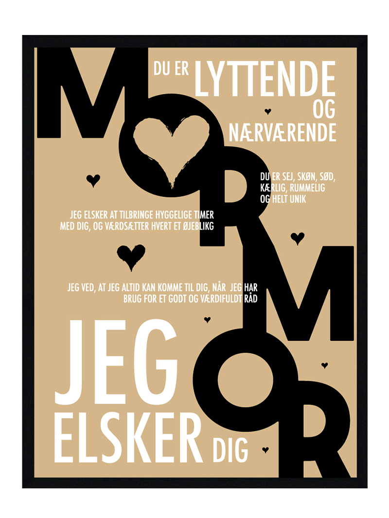 Mormor   Plakat   Personlig   Plakat