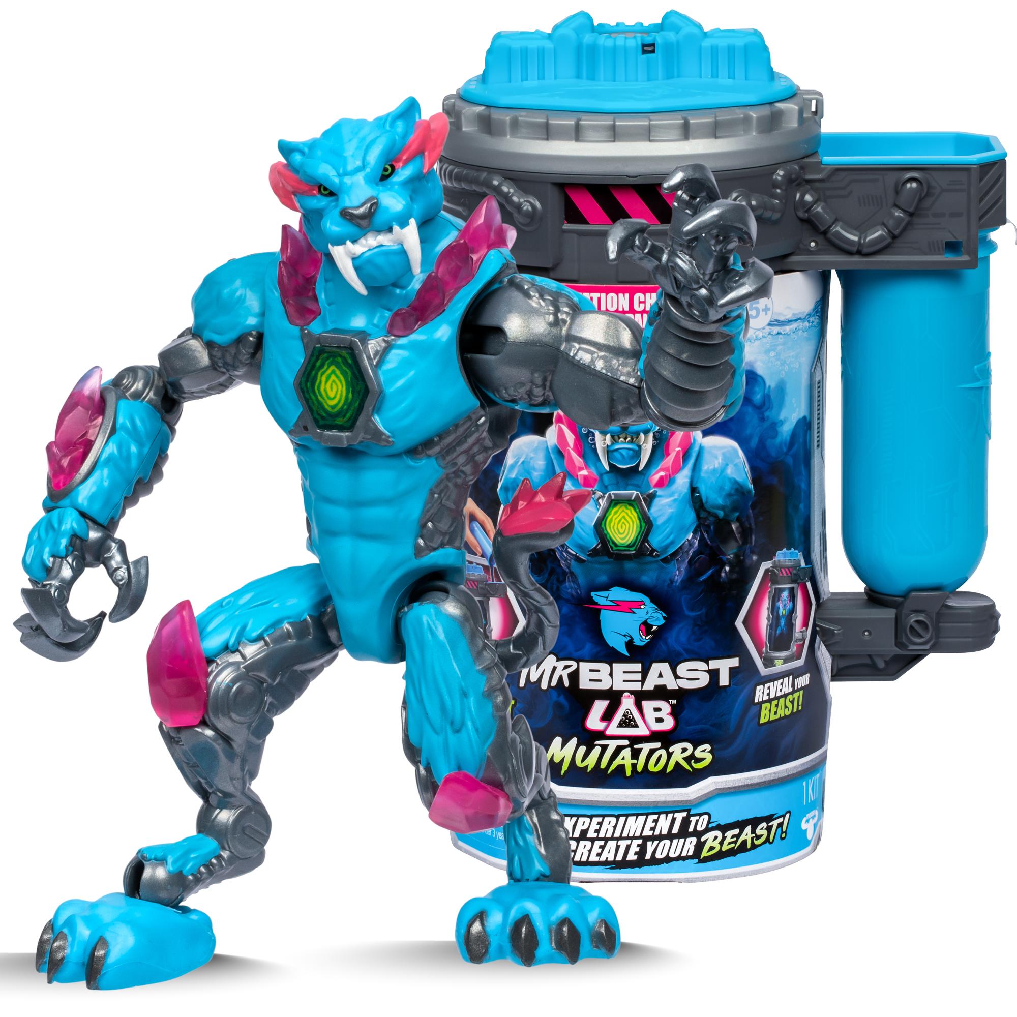 Mr    Beast   Lab   Mutator   Action   Figs   Iconic   Panther