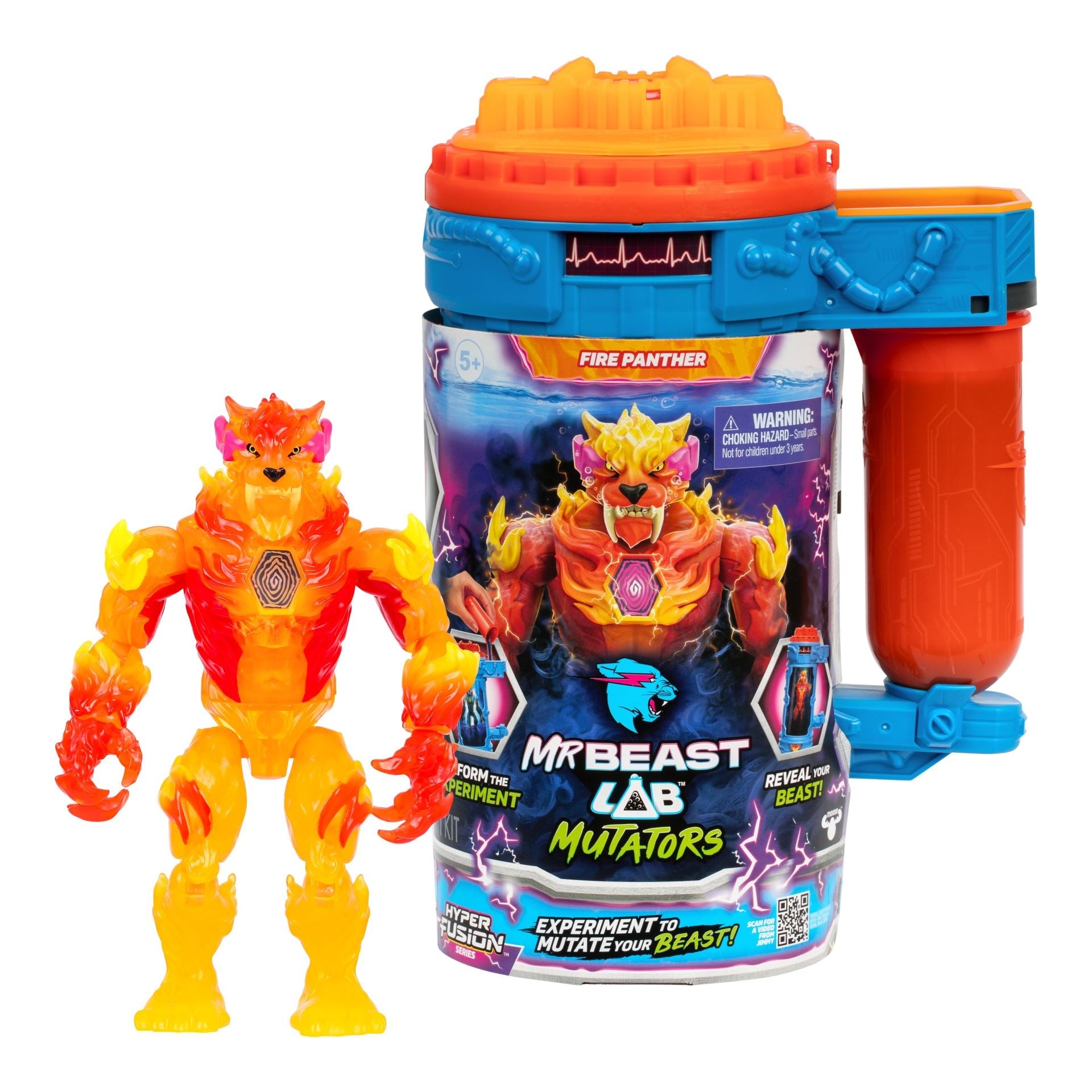 Mr    Beast   Lab   Mutators    Mutation   Chamber   Flame   Panther   Figur   Geekd   Dk