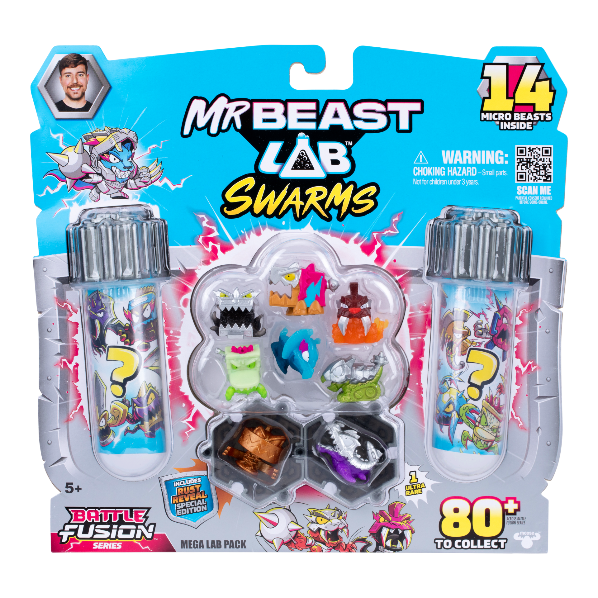 Mrbeast Lab Swarms Battle Fusion 14 - Pack Style Figur Geekd Dk