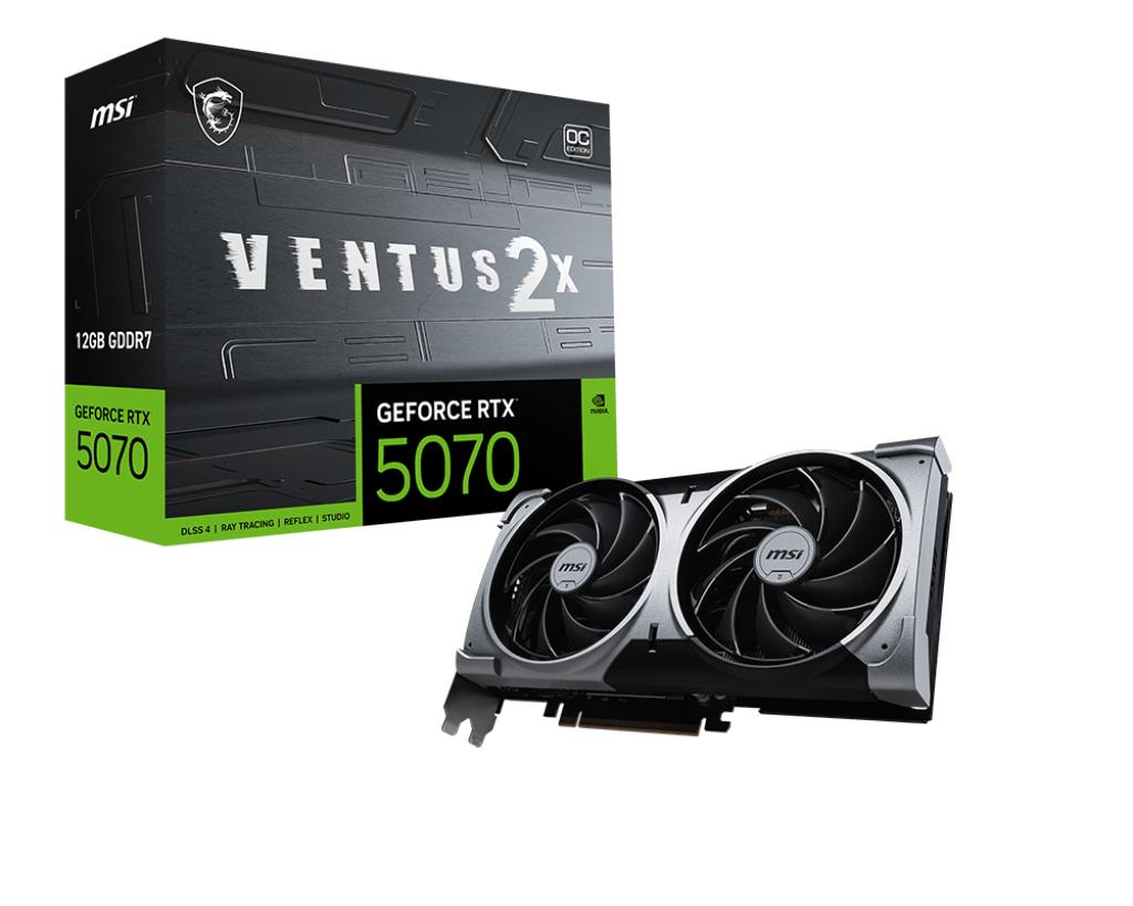 Msi   Geforce   Rtx   5070   12g   Ventus   2x   Oc