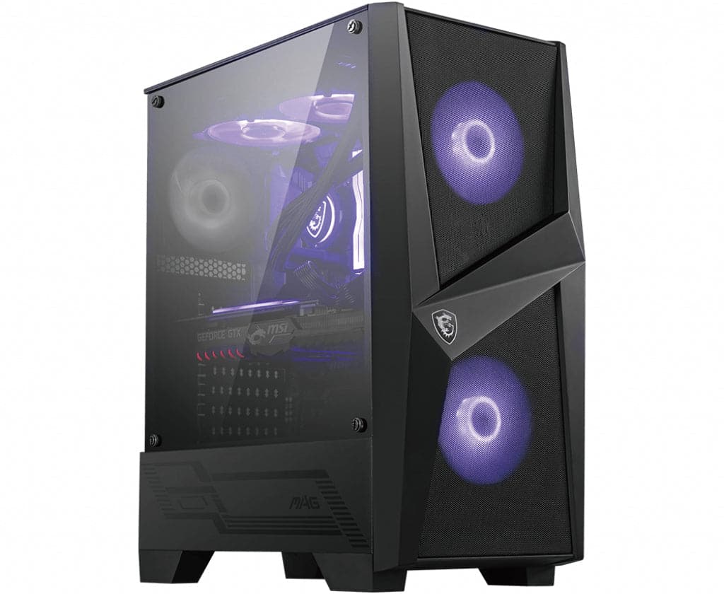 Msi   Mag   Forge   100r   Tårn   Atx   Ingen   Strømforsyning   Sort   Kabinet   Geekd   Dk