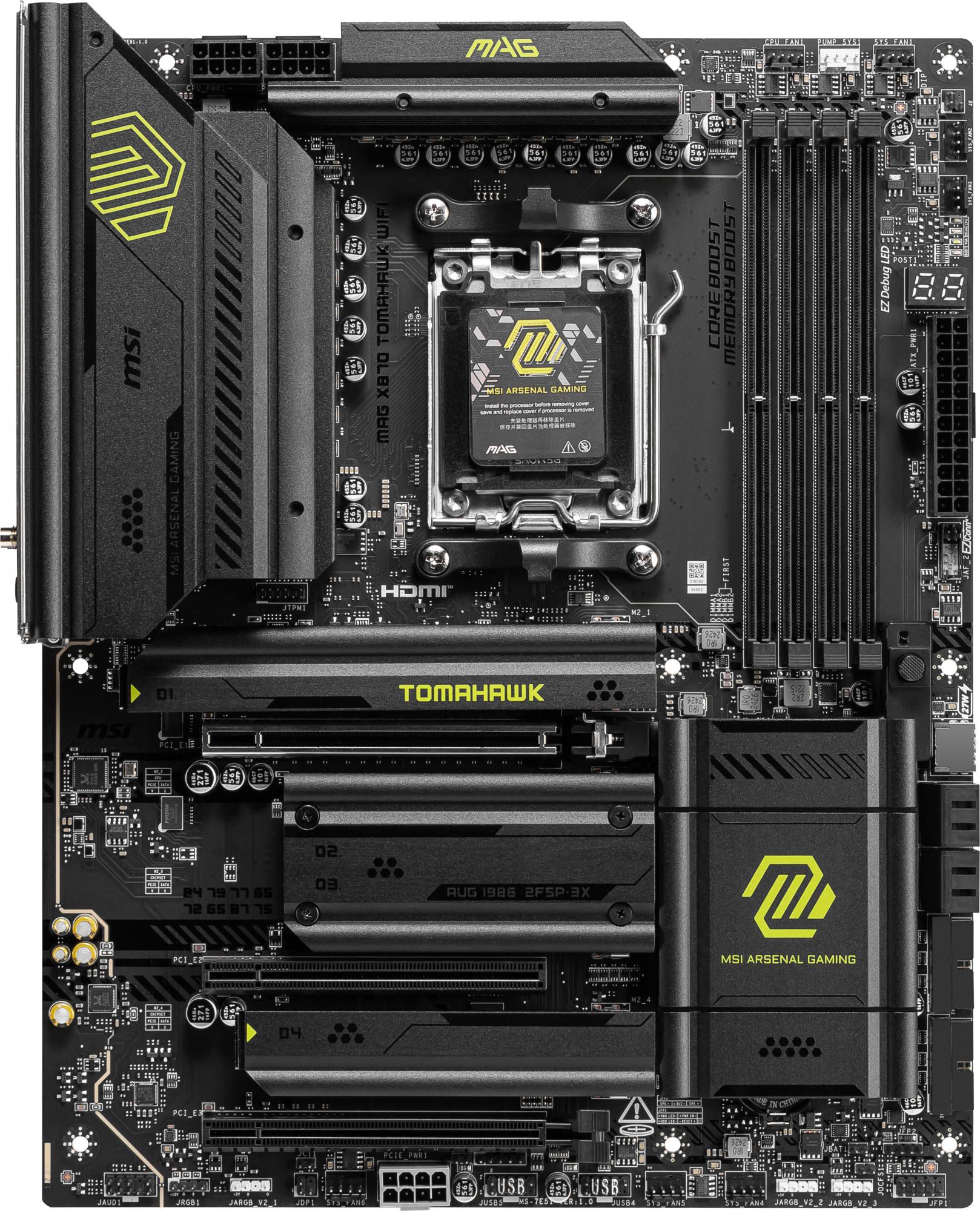 Msi   Mag   X870   Tomahawk   Wifi   Atx   Socket   Am5   Amd   X870