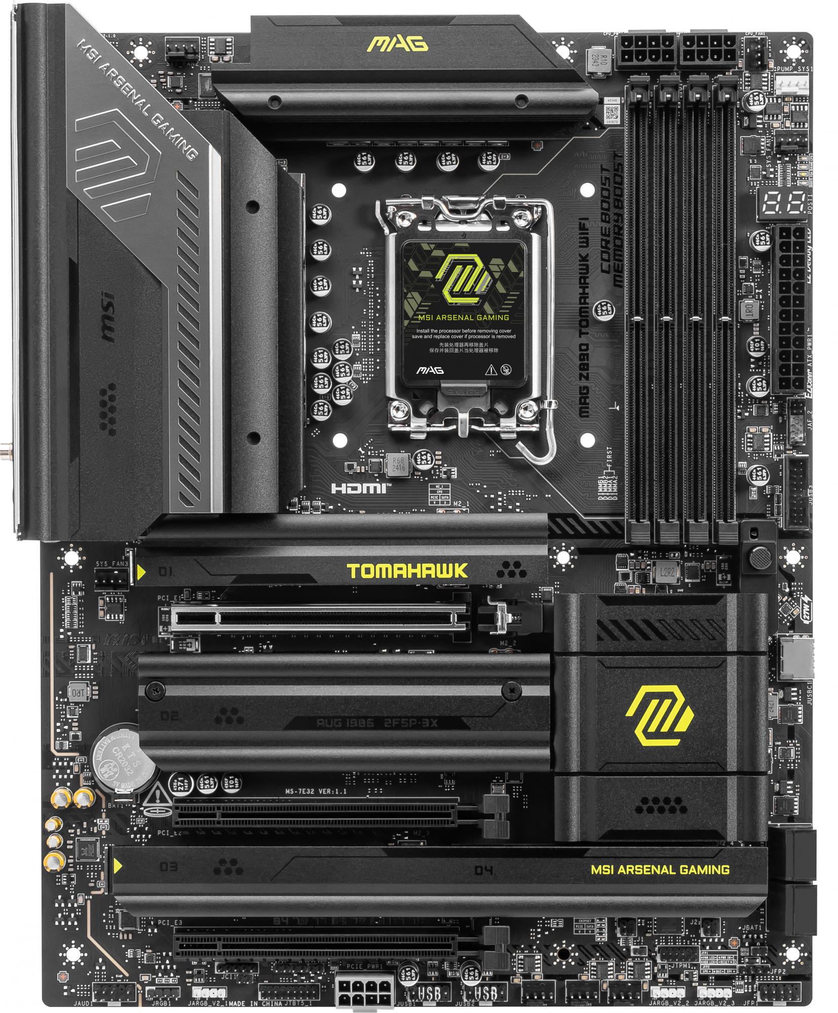 Msi   Mag   Z890   Tomahawk   Wifi   Atx   Lga1851   Sokkel   Intel   Z890