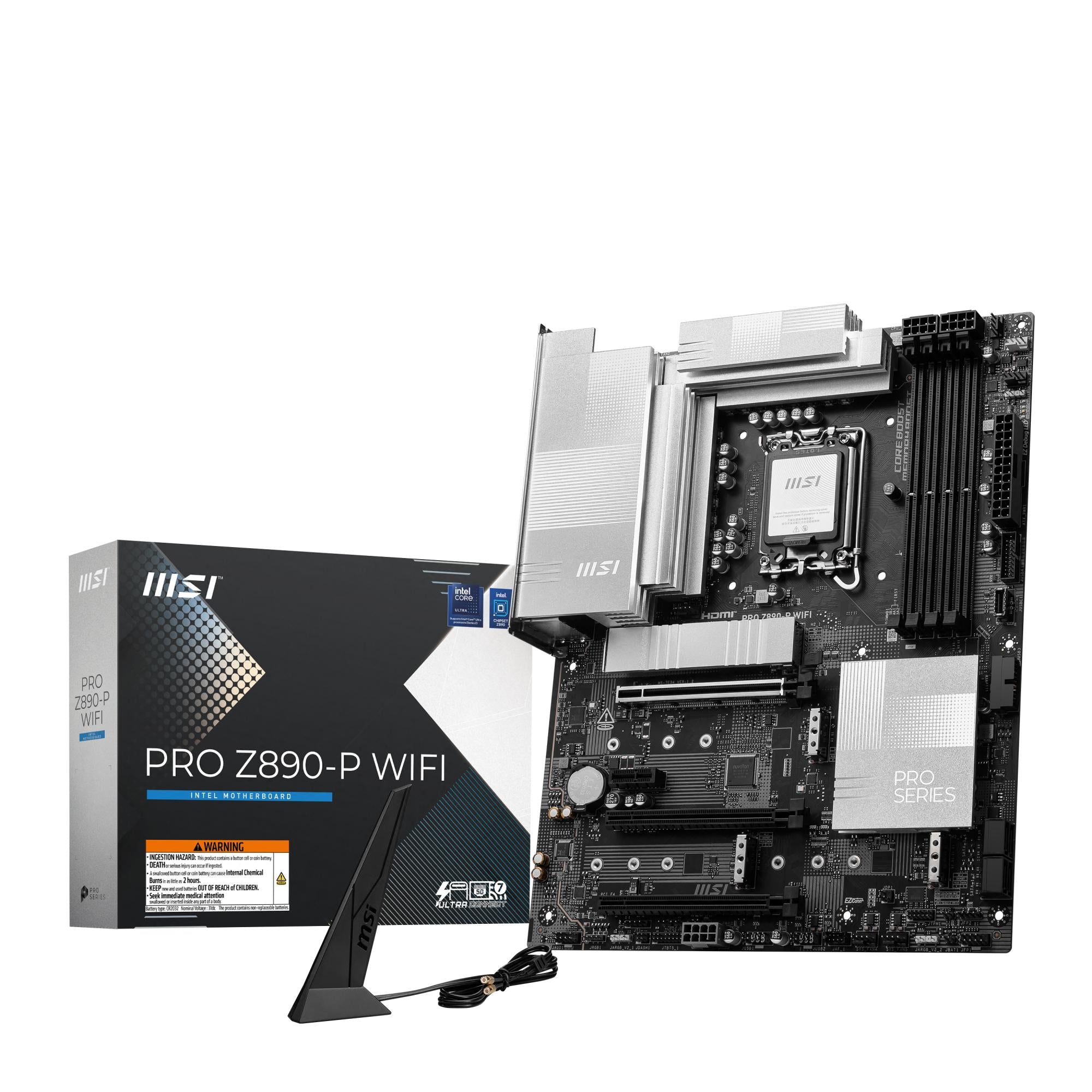 Msi Pro Z890 - P Wifi Atx Lga1851 Sokkel Intel Z890