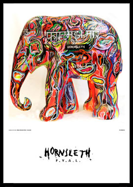 Mujhe   Jaldi   Mara   Af   Hornsleth    230g   Fine   Art   Papir    50x70   Cm