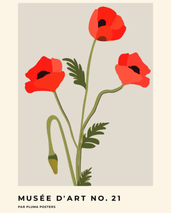 Musée   D   Art   No    21   Af   Pluma   Posters