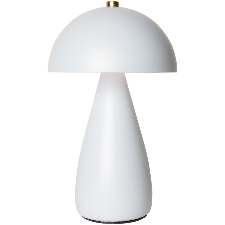 Mushroom   Led   Lampe    Lyseblå