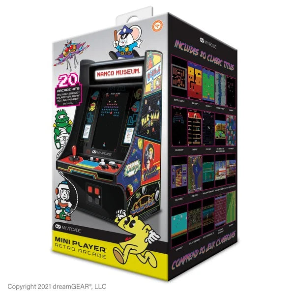 My   Arcade    Mini   Player   10   Bandai   Namcoâ    Museum   Hits    20   I        Arkademaskine   Geekd   Dk