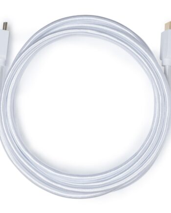 Nacon   Hdmi   Cable           Braided    8k     3â   M    White   Videokabel   Geekd   Dk