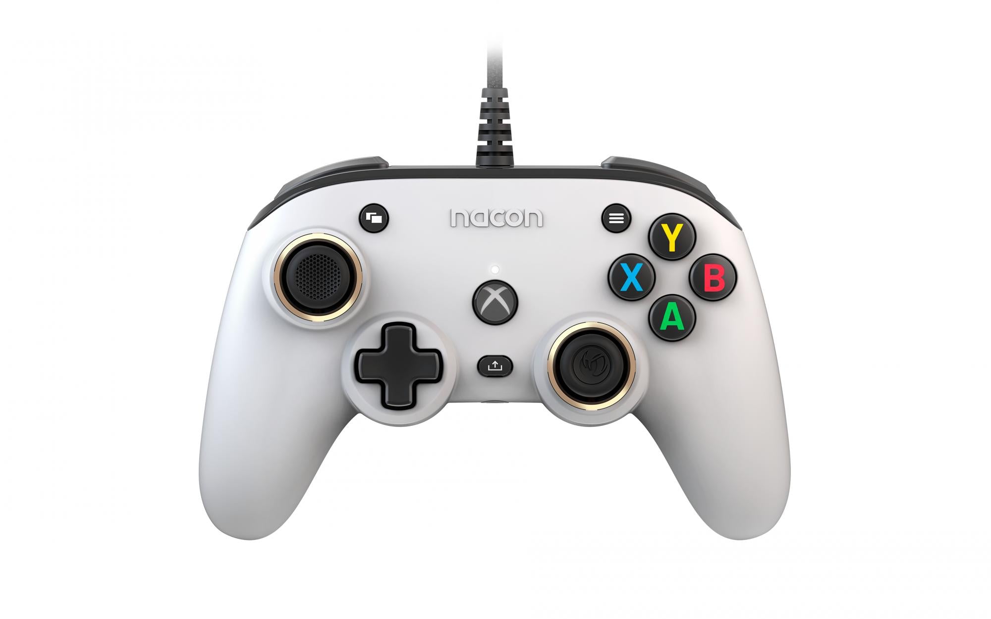 Nacon   Official   Pro   Compact   Controller   Sort   Konsol   Geekd   Dk