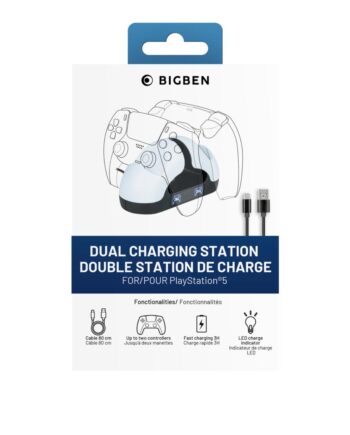 Nacon   Playstation   Vr2   Dual   Charger     Til   Dualsense     Ps5   Konsol   Tilbehør   Geekd   Dk