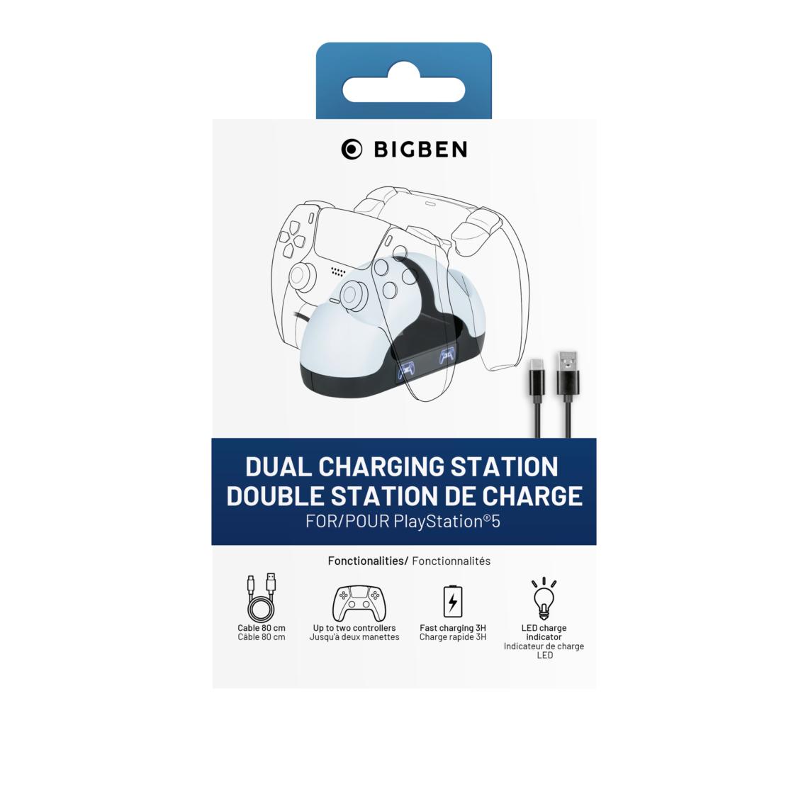 Nacon   Playstation   Vr2   Dual   Charger     Til   Dualsense     Ps5   Konsol   Tilbehør   Geekd   Dk